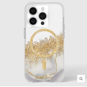 NIB Case-mate Karat Marble Magsafe Phone Case